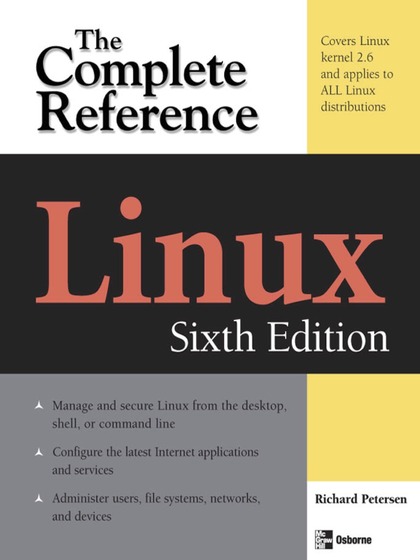 Linux The Complete Reference 6th Edition