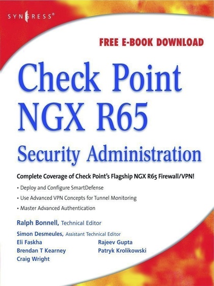 Check Point NGX R65 Security Administration