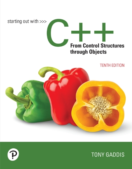 Starting Out with C++ 10th Edition