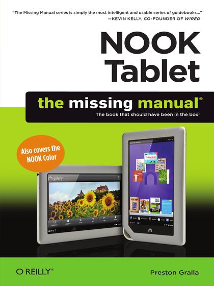 NOOK Tablet The Missing Manual 9th Edition