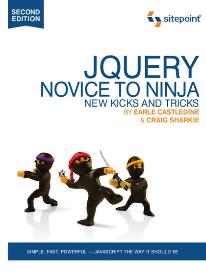 jQuery Novice to Ninja 2nd Edition