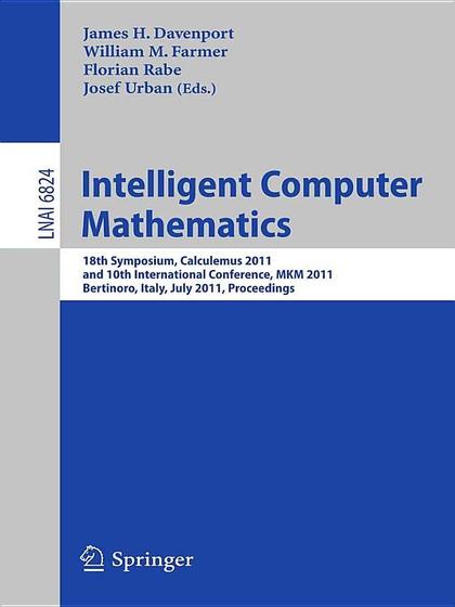 Intelligent Computer Mathematics 10th International Conference