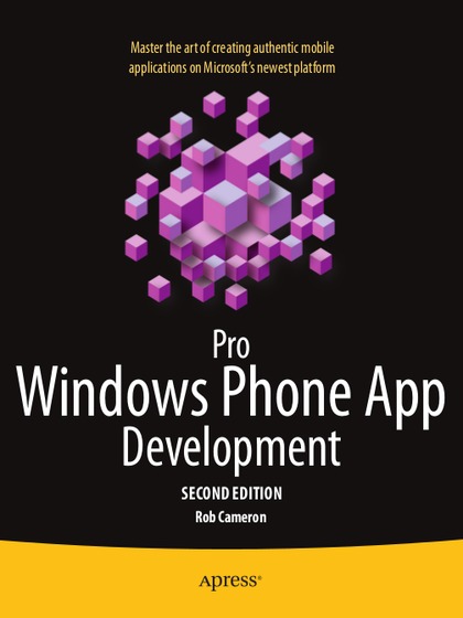 Pro Windows Phone App Development 2nd Edition