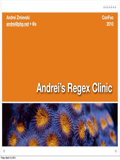 Andrei’s Regex Clinic